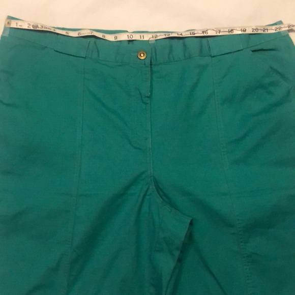 Ruby Rd Green Capri - Picture 2 of 7